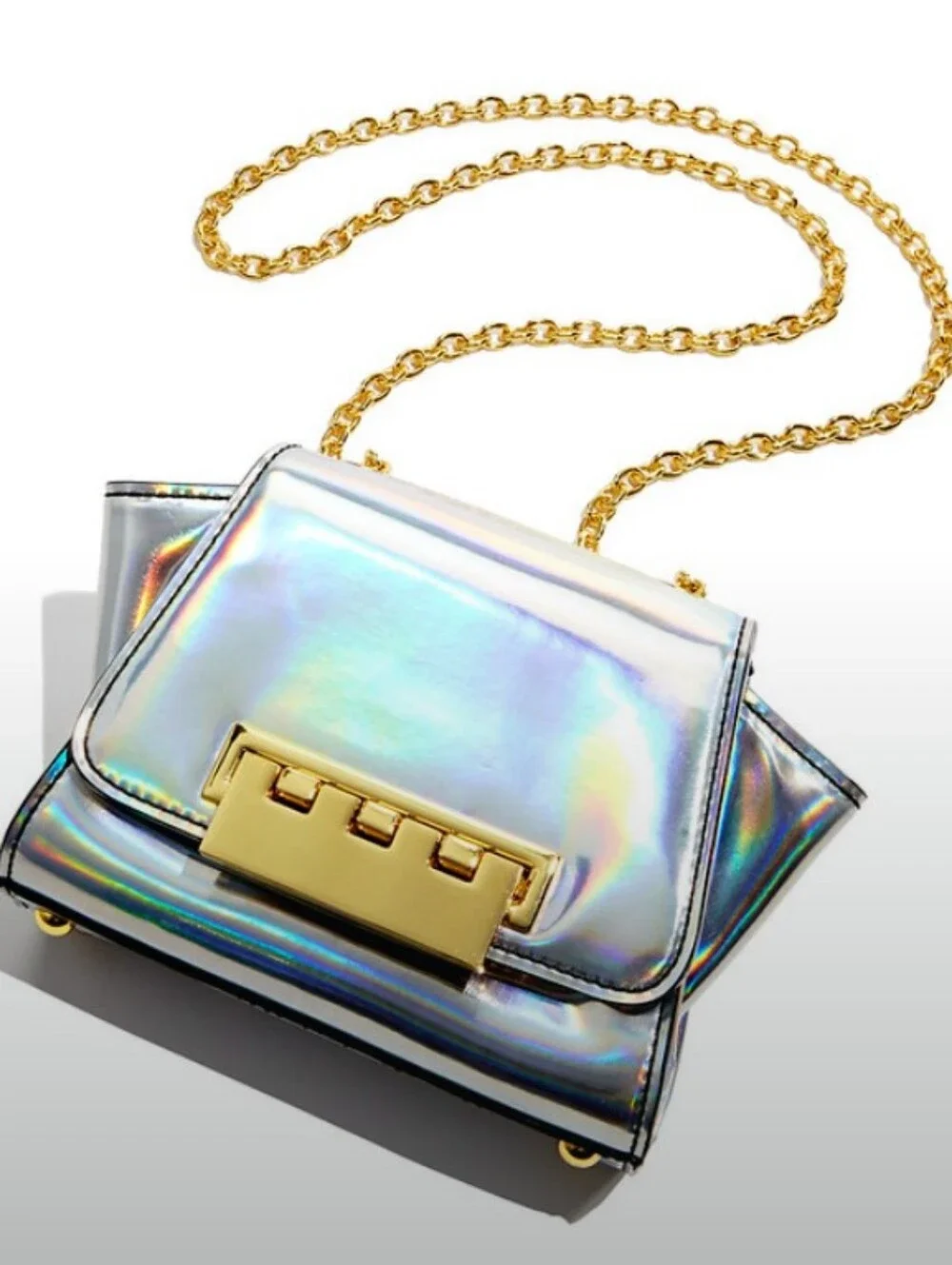 Zac Posen- Eartha Mini Chain Crossbody Bag (Iridescent π€) - Picture 4 of 7